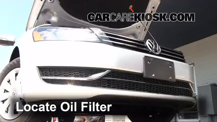 Oil & Filter Change Volkswagen Passat (2012-2019) - 2012 Volkswagen